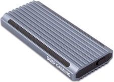 Deep Gaming - DG-MCM-NVME1 - Harddisk Behuizing - Zilver - Aluminium