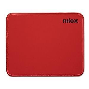 NILOX NXMP003 muismat, antislip, 260 x 210 x 3, rood