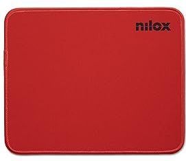 NILOX NXMP003 muismat, antislip, 260 x 210 x 3, rood