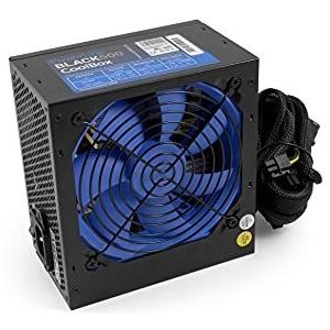 CoolBox Powerline Zwart 500 (500 W), PC-voedingseenheid, Zwart