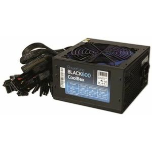 COOLBOX Fuente ALIMENTACION Black 600W Powerline (10)