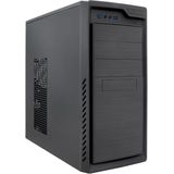 CoolBox COO-PCF800U3-0 computerbehuizing Midi Tower Zwart