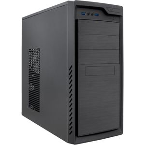 CoolBox COO-PCF800U3-0 computerbehuizing Midi Tower Zwart