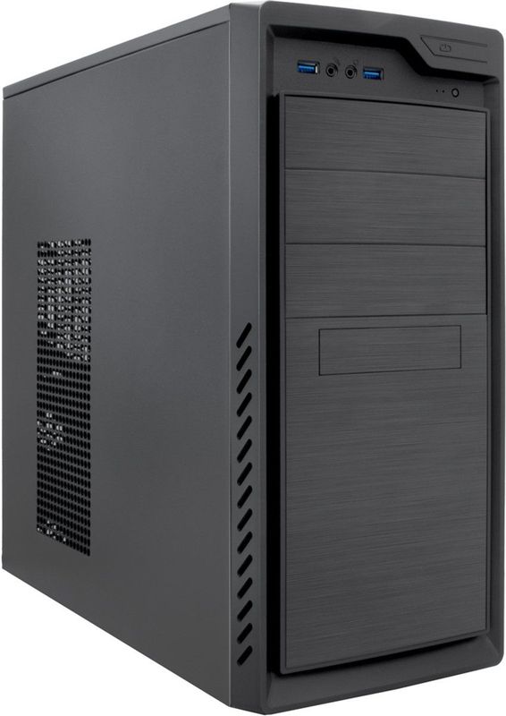 CoolBox COO-PCF800U3-0 computerbehuizing Midi Tower Zwart