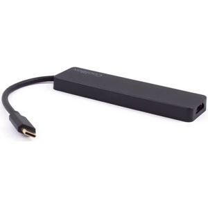 CoolBox miniDock USB-C Lite 2 USB 3.2 Gen 1 (3.1 Gen 1) Type C - Zwart