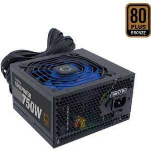 Coolbox - Voeding - 750W - 80 Plus Bronze - Zwart - Actieve PFC