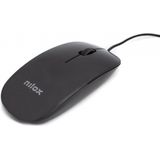 Nilox - HARD BAG - Laptop Hardcase Tas - Zwart - Polyester - Inclusief Muis