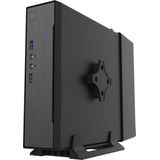 CoolBox IPC-2 Mini Tower Zwart 60 W