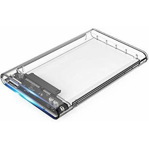 CoolBox Harde schijf behuizing voor externe harde schijf 2,5 inch (6,35 cm), SATA, 7,9,5 mm, 2 TB, 3,0 (3,1 Gen 1), SSD Enclosure