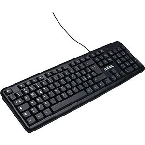 Nilox KT50U USB-toetsenbord en muis, zwart
