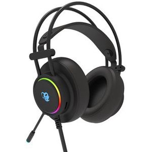 Deep Gaming DeepLighting Headset Bedraad Hoofdband Gamen Zwart