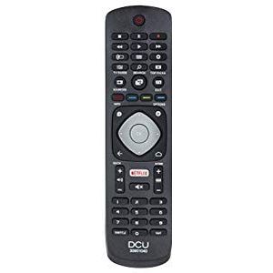 DCU Tecnologic - Afstandsbediening - Zwart - Voor Philips - Infrarood
