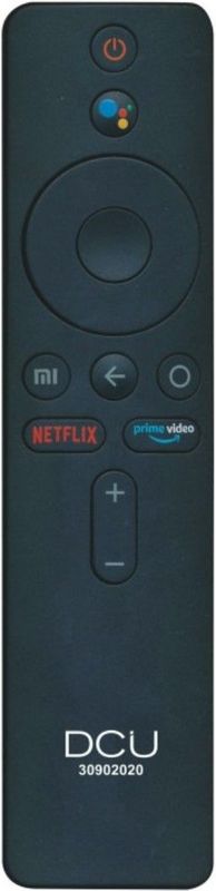 Dcu - Tecnologic - Afstandsbediening - Compatibel met Xiaomi Mi TVs - Spraakbesturing