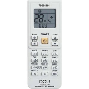 Universele Afstandsbediening - DCU 7000 - Wit - Compatibel met Airconditioners