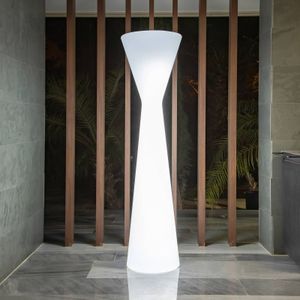 Newgarden Vloerlamp Konika 170 koud wit; 170x45.5 cm (HxØ); wit