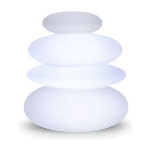 Newgarden Tuinlamp Zen Balans Wit | Staande buitenlampen
