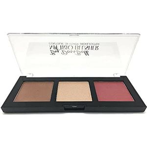 DoriBell Contour Palette My Trio Blusher omtrek Rouge 03 Seduction Night 10,5 g