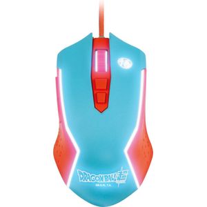 Fr-tec - Dragon Ball Goku - Gaming Muis - Blauw - Ergonomisch - 7 Knoppen