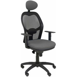 Bureaustoel met hoofdsteun Jorquera P&C ALI600C Zwart