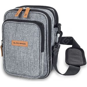 Elite Bags Unisex Diabetes Schoudertas Grijs