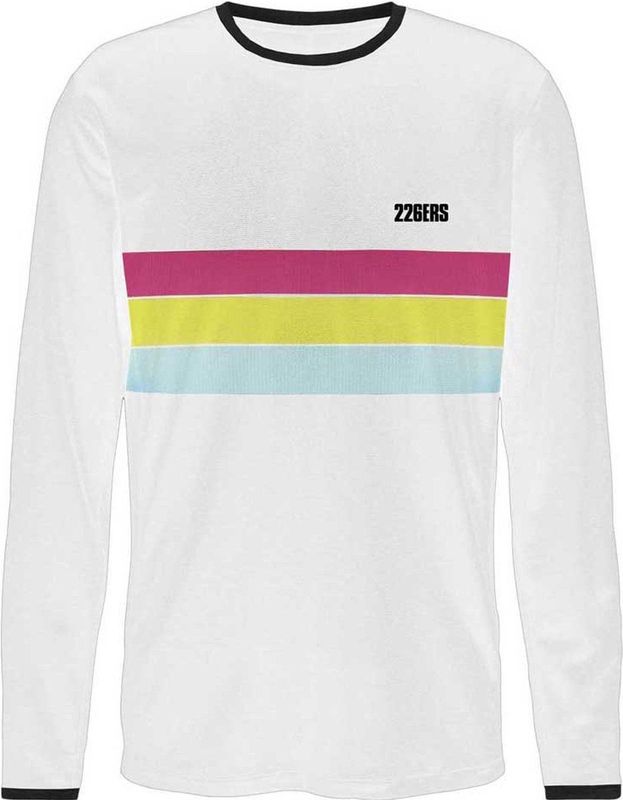 226ers Hydrazero Flag T-shirt Met Lange Mouwen Wit Man