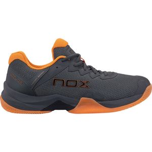 Nox AT10 Lux Heren - Sportschoenen - Padel - Smashcourt - Grey/Orange