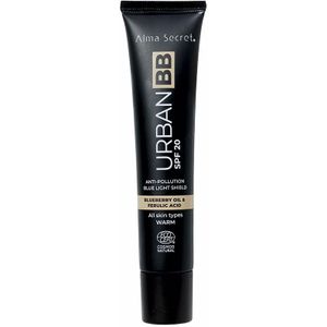 Alma Secret Urban BB Crème SPF 20 voor alle huidtypes - Medium & Warm - Ecocert Cosmos Natural - 40 ml (Warm)