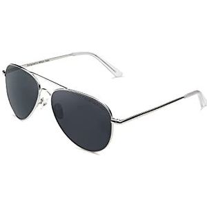CLANDESTINE A10 Silver Blue Grey N - HD nylon zonnebril voor dames en heren