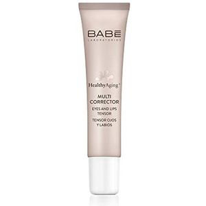 Laboratorios Babé - Multiconcealer concealer voor ogen en lippen, 15 ml, HealthyAging+, anti-rimpel, verwijdert zakken en kringen onder de ogen, strakkend