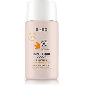 Babylaboratoria - Super Fluid Color Photoprotector SPF 50 - Gezichtszonnebrandcrème - 50 ml - Waterbestendig