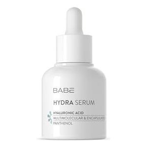 Laboratorios Babé Hydra Langdurig en onmiddellijk hydraterend serum, 30 ml, hyaluronzuur, glad en vult met plumping-effect