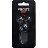 Virgite Mini vibrator met twee clitoris antennes - zwart