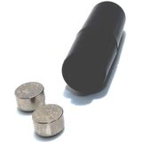 Mini Vibrator met Clitoris Borsteltje - zwart