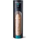 Virgite - Penis sleeve die echt aanvoelt met rekbare ballenring 16.4 cm - lichte huidskleur