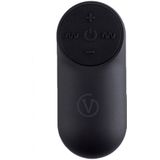 Virgite - Oplaadbaar Vibrerend Eitje met Remote Control G5 - zwart