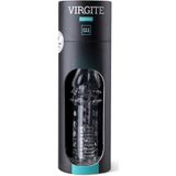 Virgite S11 Realistische Penis Sleeve met Vibratie 15 cm- transparant