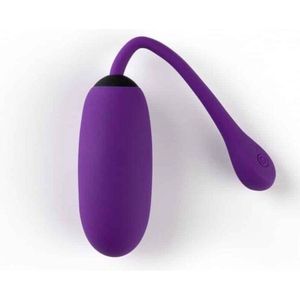 Virgite - Oplaadbaar Vibrerend Eitje - Paars - Siliconen