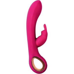 G-Spot Vibrator met clitoris stimulatie Roze