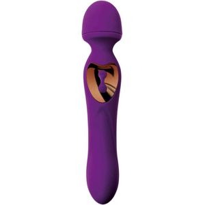 Agon Wand Vibrator 2 in 1 Paars
