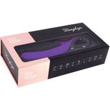 Lang Loys - Vibrator Met Draaiend Clitoris Wieltje - Imiteert Orale Sex - Paars