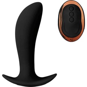 Lang Loys Prostaat Vibrator met Remote Control - Zwart