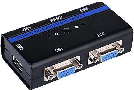 AISENS A111-0064 KVM-switch Rack-montage Zwart