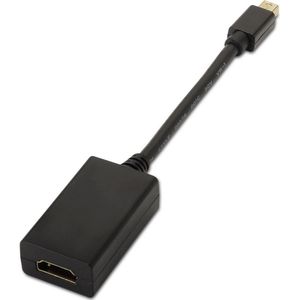 Aisens - A125-0137 - Adapter Mini Display Port naar HDMI - Zwart - 15 cm