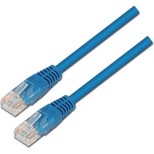 AISENS A135 - 0241 - Latiguillo RJ45 netwerkkabel (0,5 m, 10/100/1000 Mbit/s, switch/router/modem/patchpaneel/access point/aansluitvelden) blauw