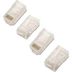 AISENS A138 – 0290 – Anschluss RJ45 8 Fäden (10 UDS) transparent