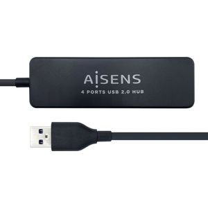 Aisens - A104-0402 - USB Kabel - 30 cm - Zwart