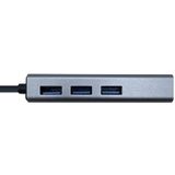 Aisens - A109-0396 - USB Hub - Grijs - USB-A 3.2