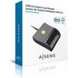 Aisens Card Reader - Zwart - ID/SIP Kaartlezer