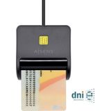 Aisens Card Reader - Zwart - ID/SIP Kaartlezer