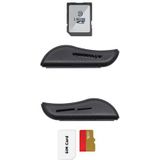 Aisens - ASCR-SN02SD-BK - Toegangscontrolesysteem - Zwart - USB 2.0